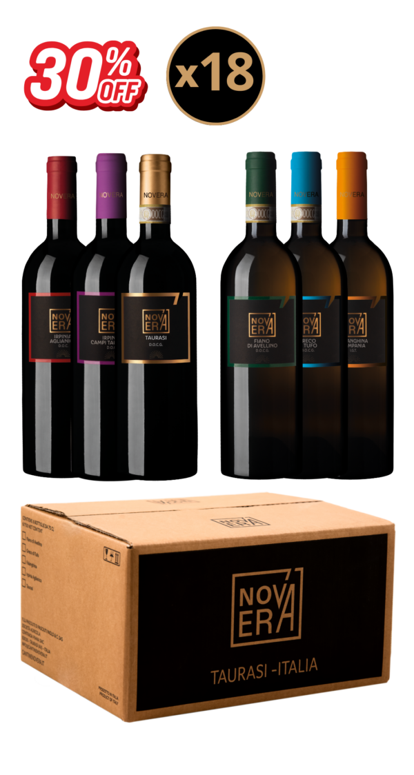 box degustazione novera personalizzata 18 bottiglie a tua scelta