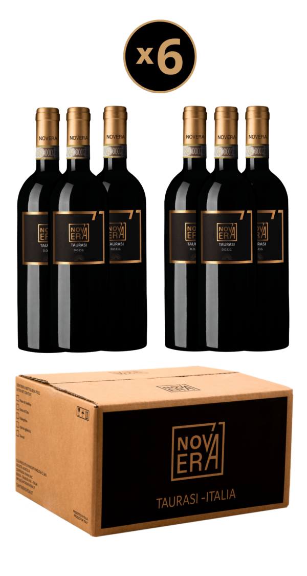 taurasi docg "selezione novera" box 6 bottiglie offerta esclusiva!