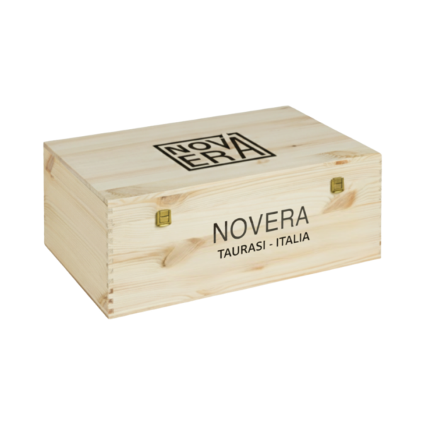 cofanetto in legno cantine novera – 6 bottiglie