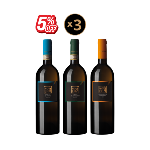 box degustazione novera personalizzata – tre bianchi a tua scelta