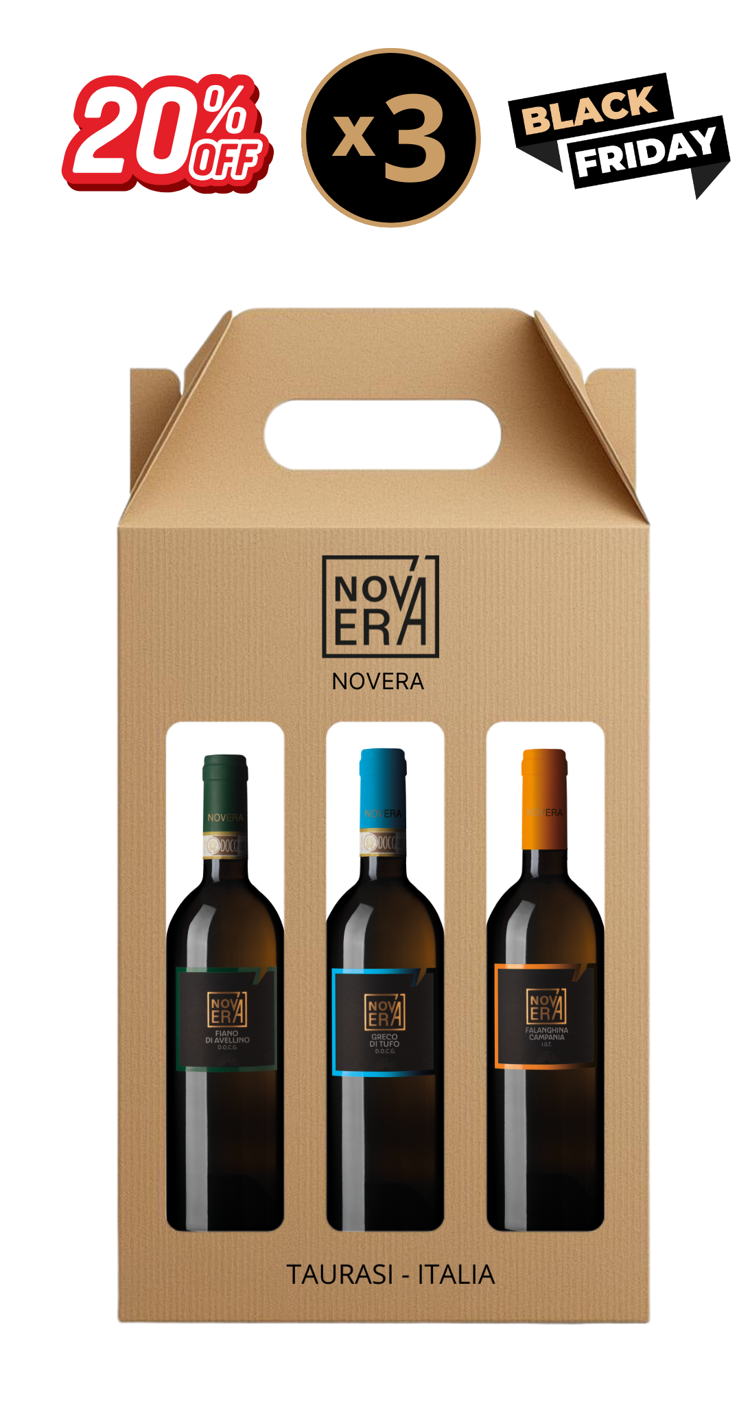 box degustazione novera – tre bianchi